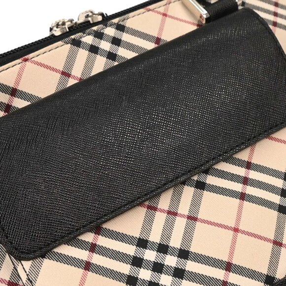 Burberry Beige Burberry Check Handbag - Picture 4 of 11